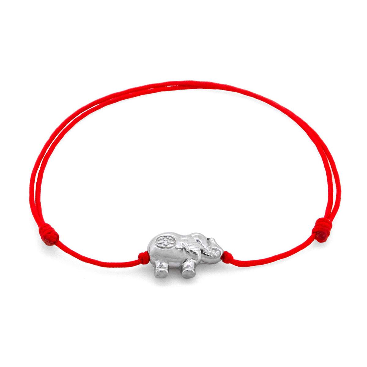 Pulsera Amalfi Elefante Red Plata .925 Castellamare image number null