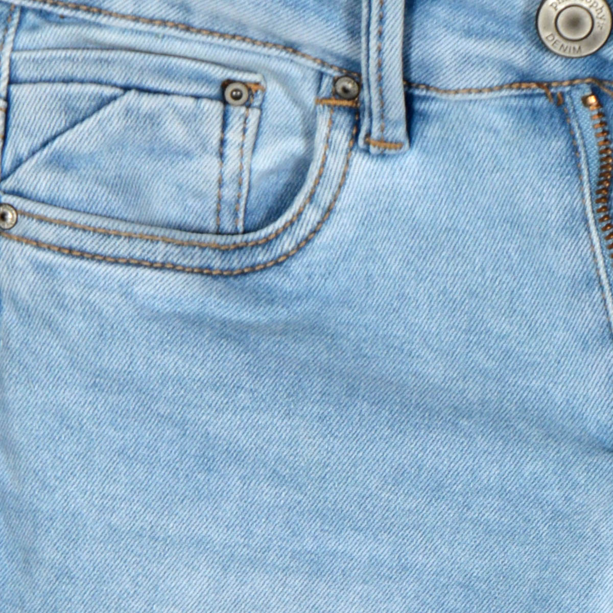 Jeans Recto Tiro Alto Philosophy Talla 13 para Mujer image number null