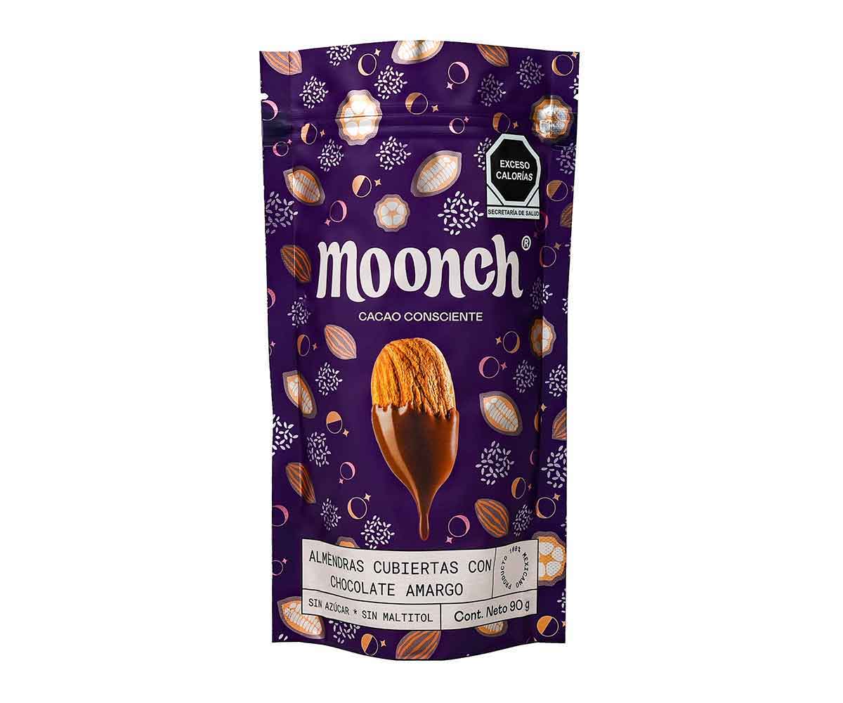 Almendra Cubierta de Chocolate sin Az&uacute;car y sin Maltitol Moonch image number null