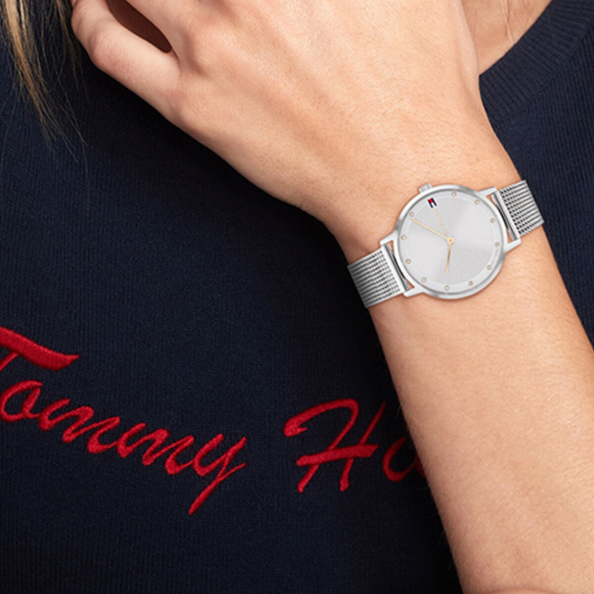 Reloj plateado para dama 1782665 Tommy Hilfiger image number null