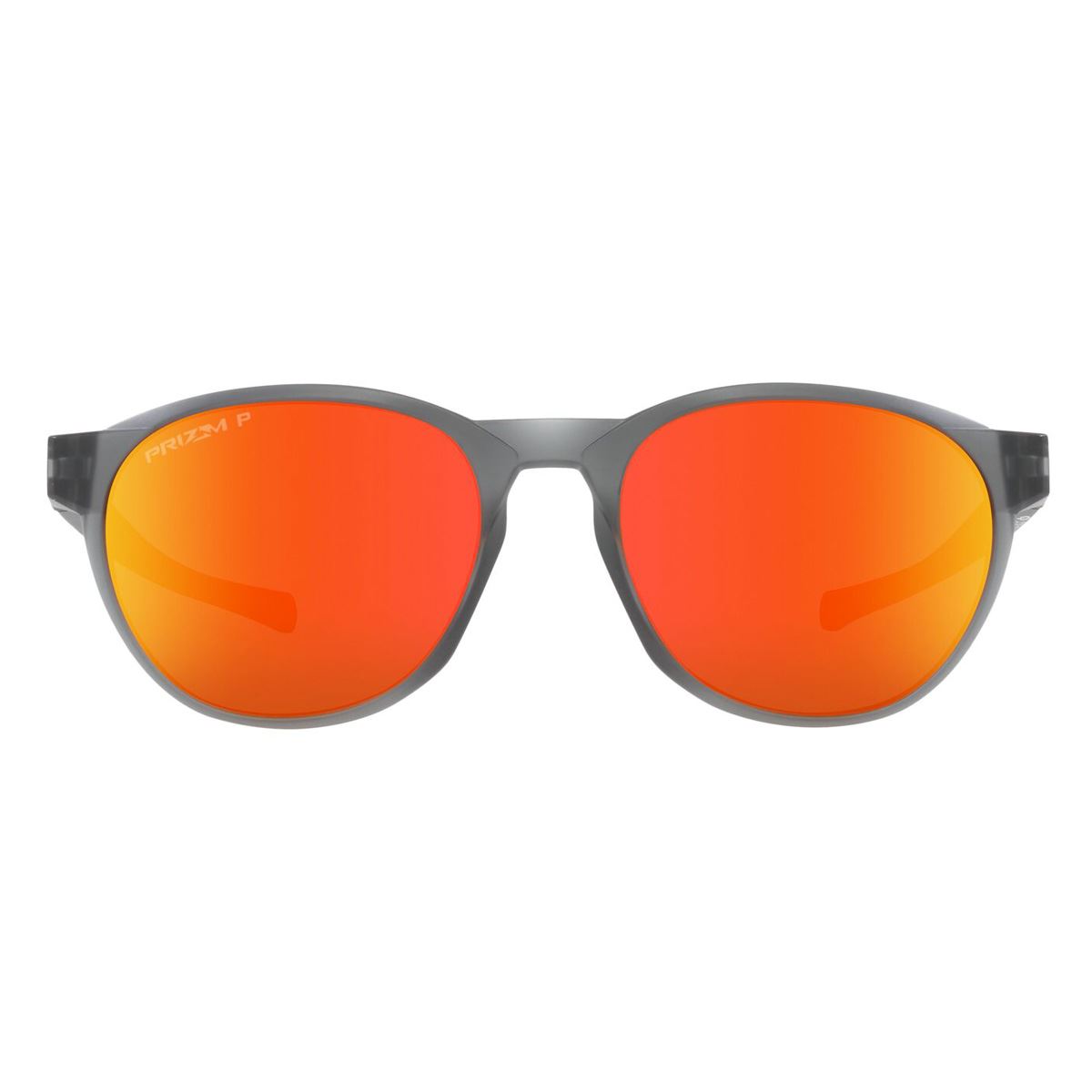 Lente solar Oakley Reedmace Prizm modelo 0OO9126 polarizado color rojo en nylon color gris image number null
