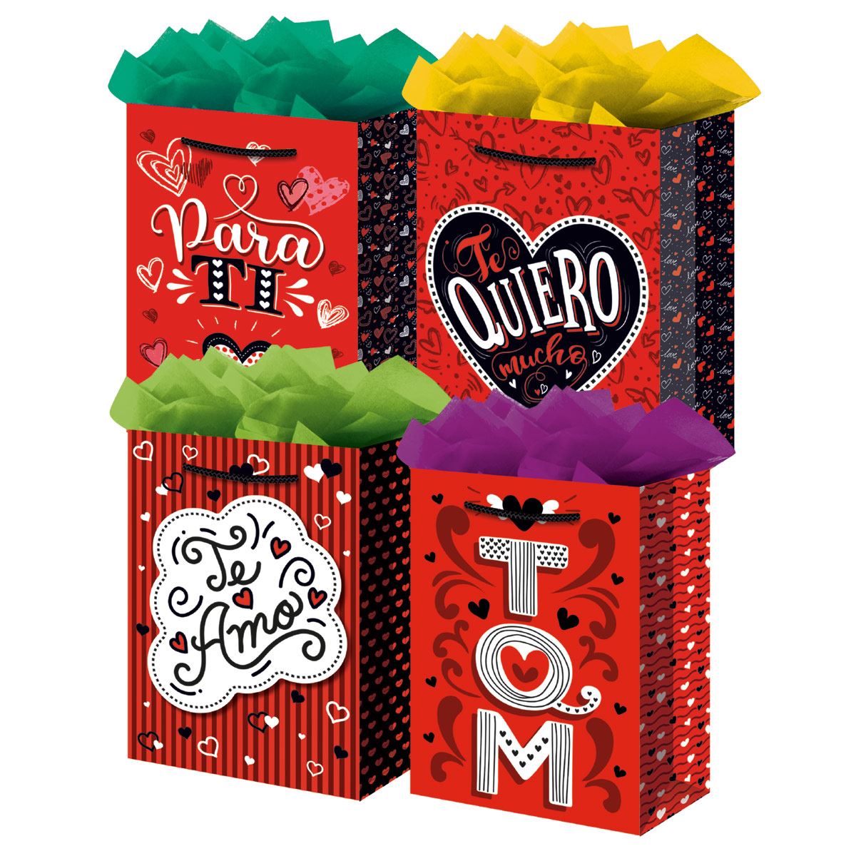 Bolsa para regalo grande Amor image number null