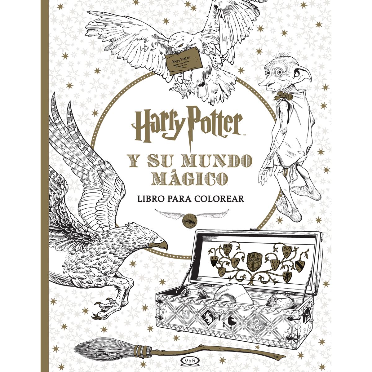 Harry Potter y su mundo mágico libro para colorear image number null