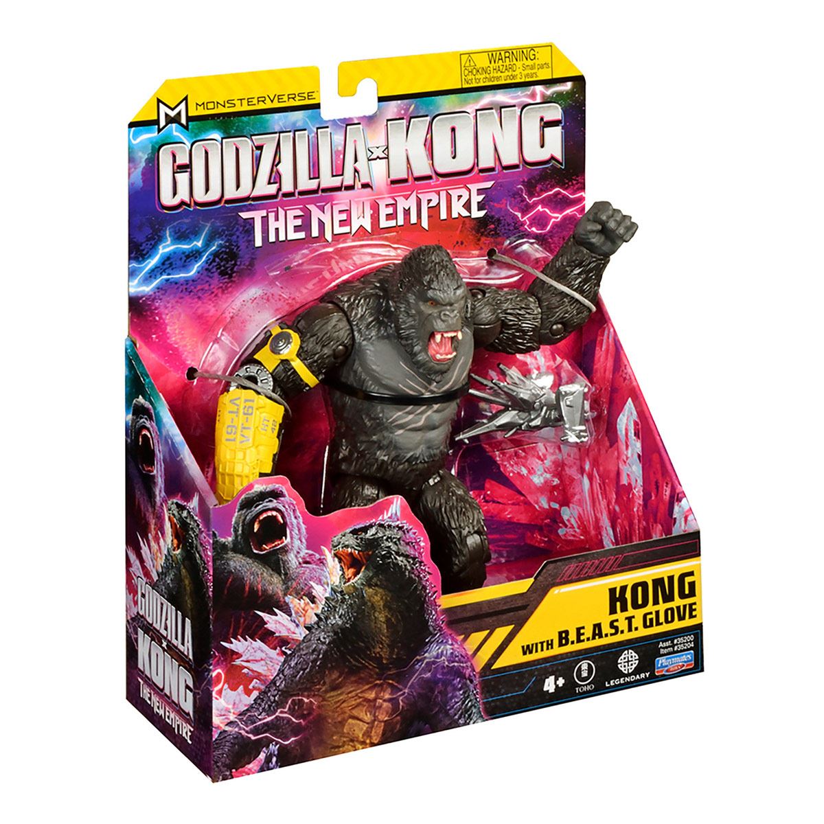 Figura de Acci&oacute;n Surtida 6&rdquo; Godzilla X Kong image number null