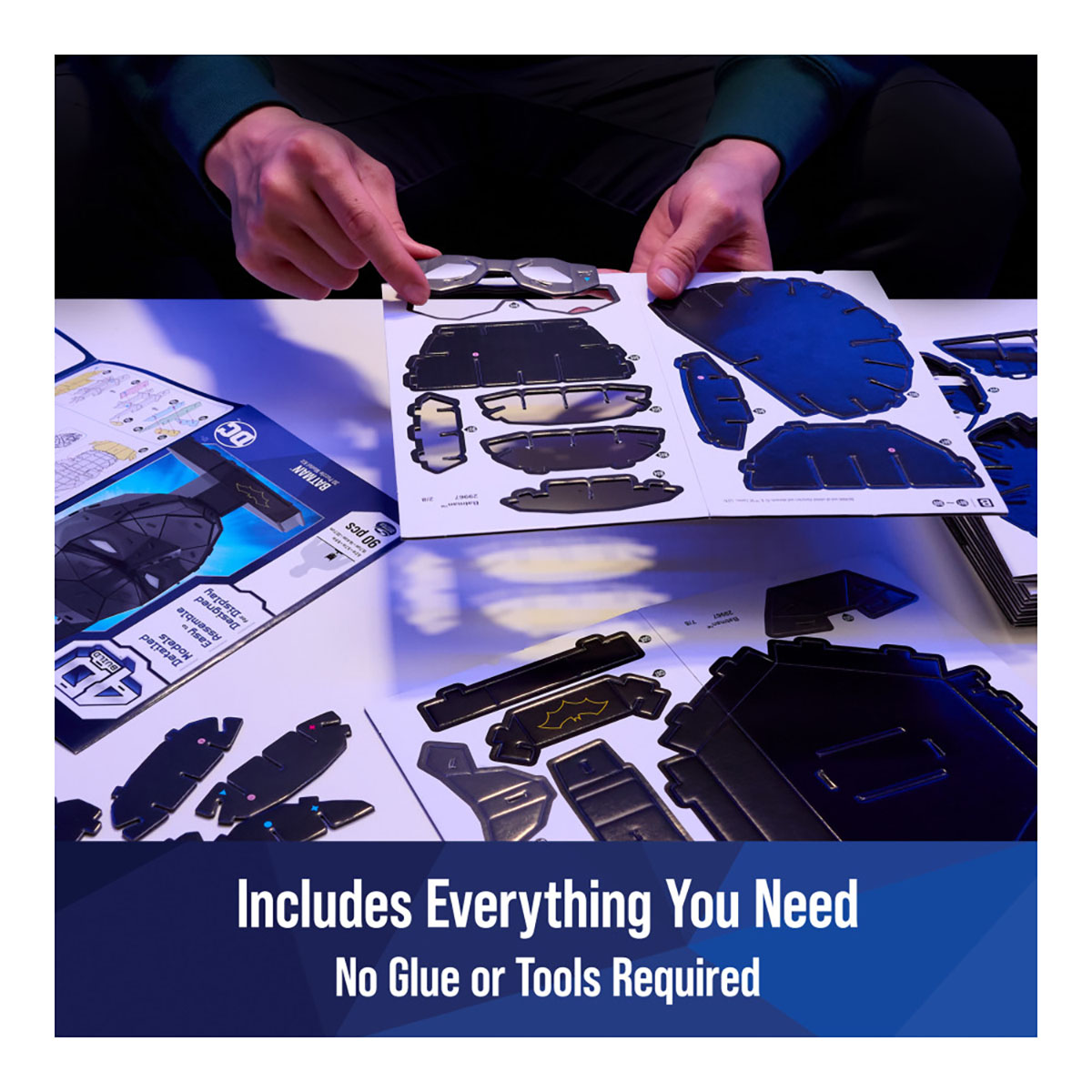 Rompecabezas 4D Casco Batman image number null