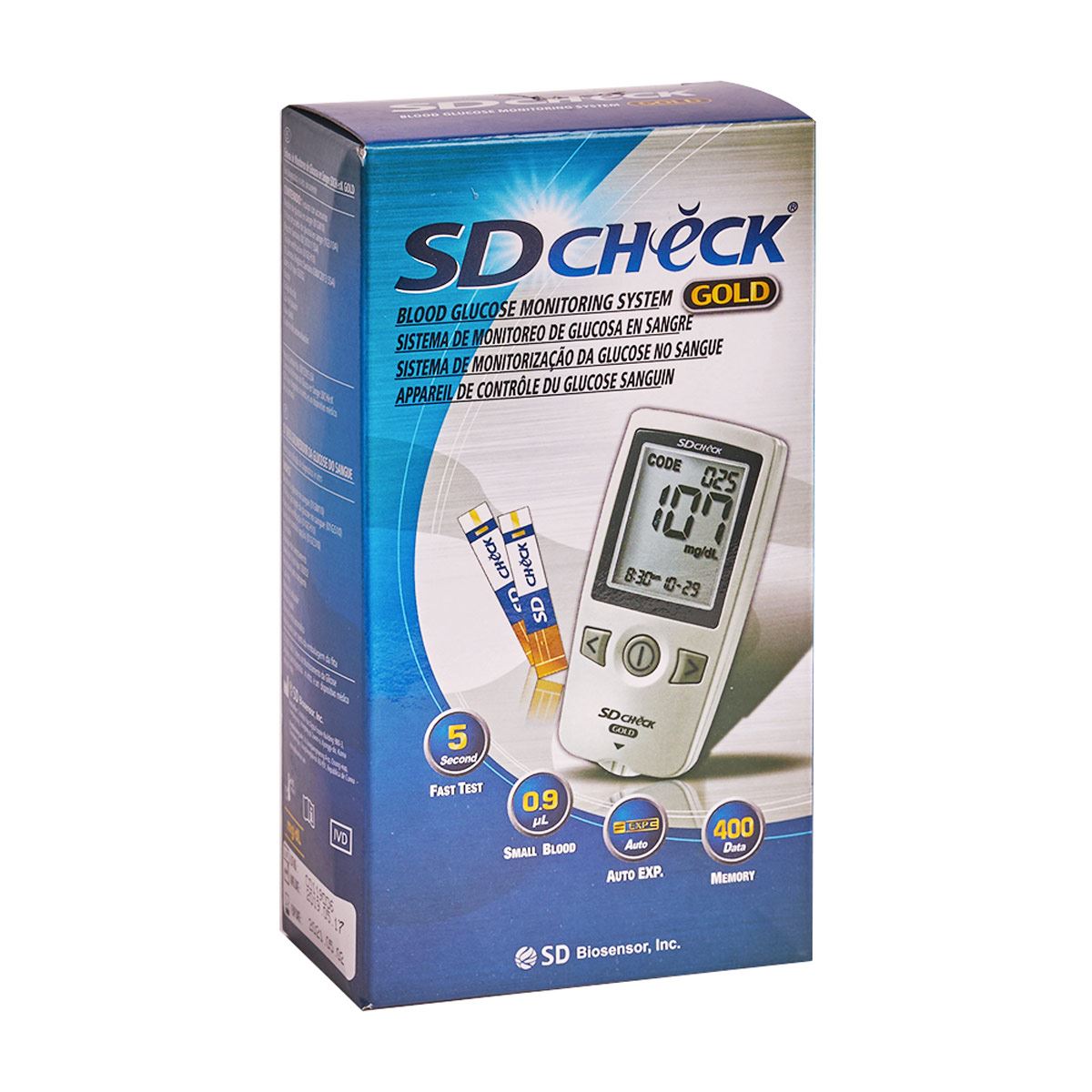 Glucómetro SD Chek Gold image number null
