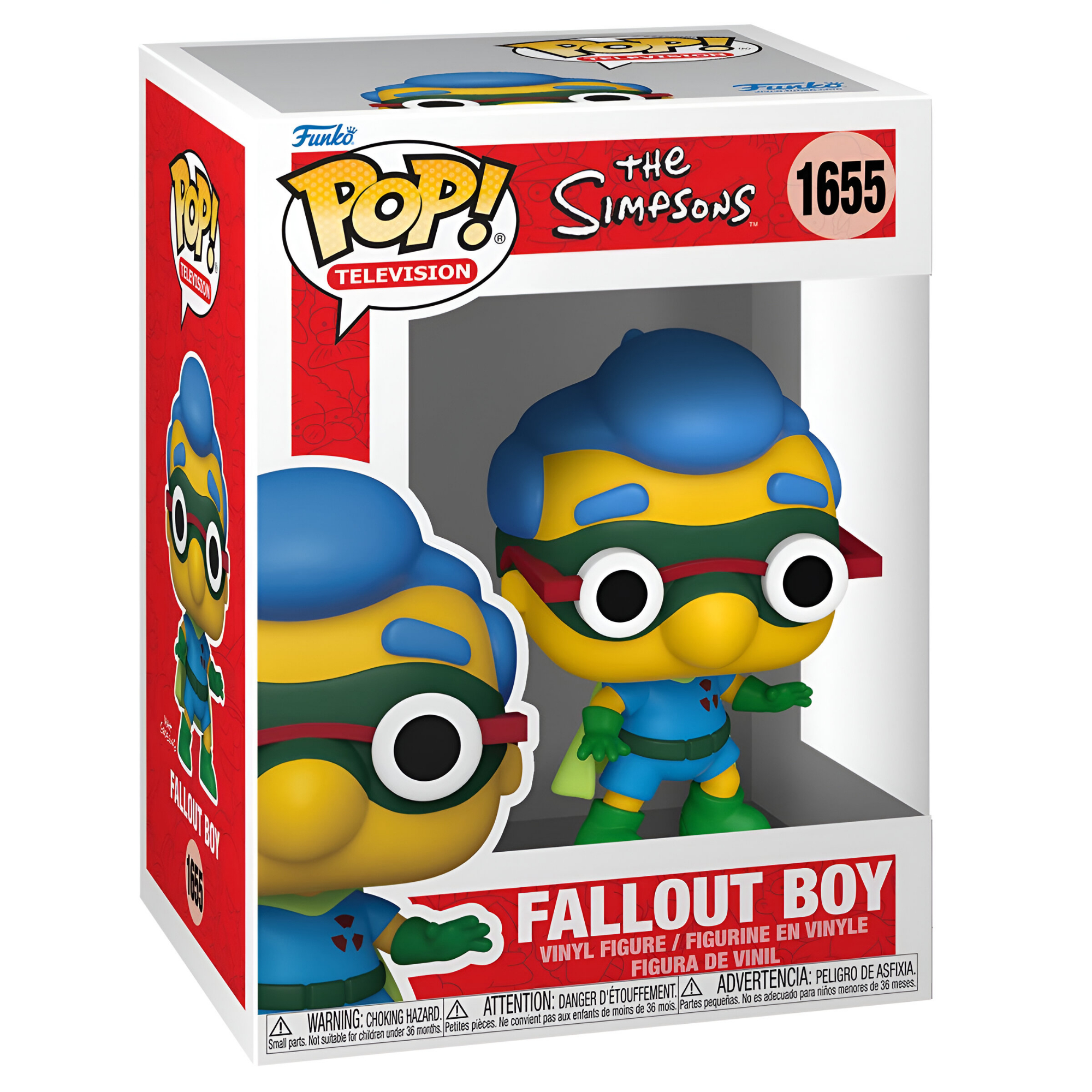 Funko Pop TV: Los Simpson Milhouse Ni&ntilde;o Fision image number null