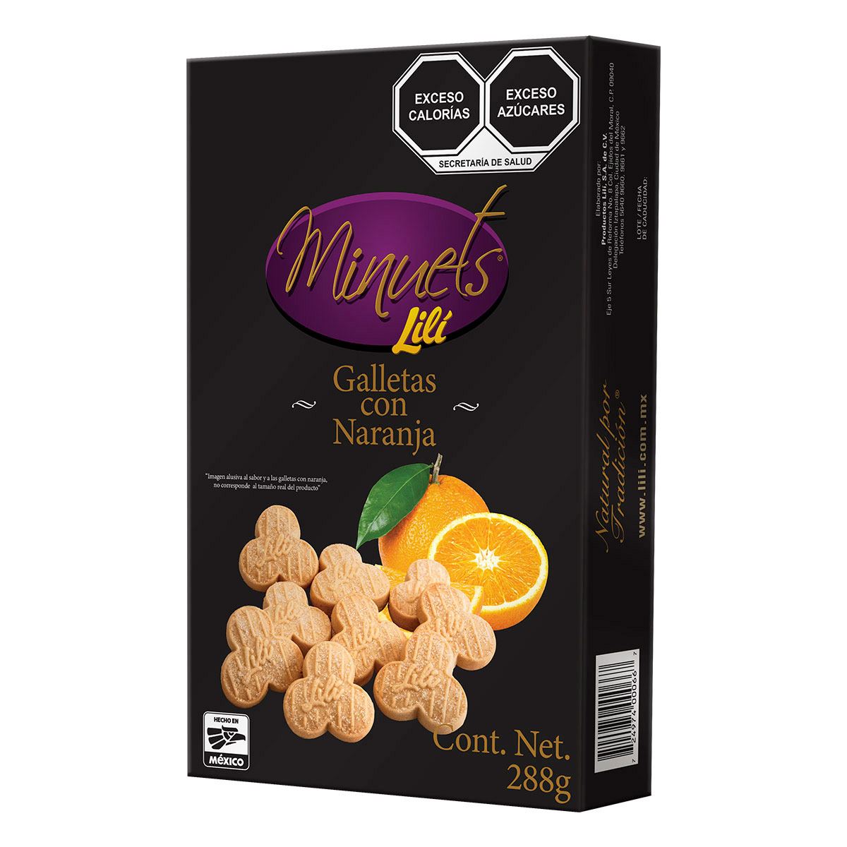 Minuets Lil&iacute; Galletas con Naranja image number null