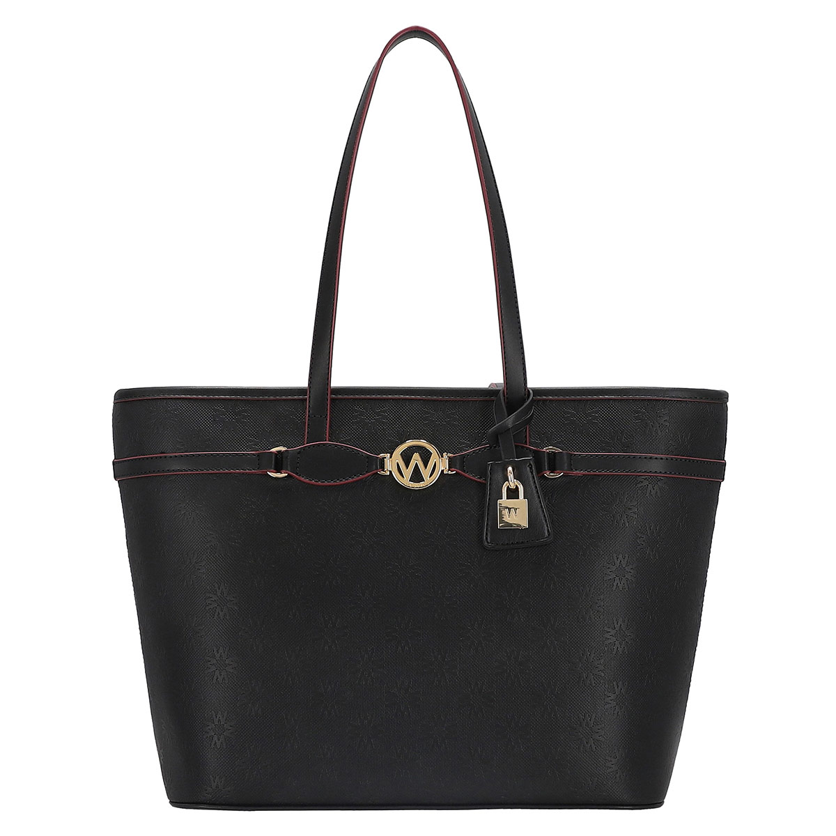 Bolsa Tote Westies Negro para Mujer image number null