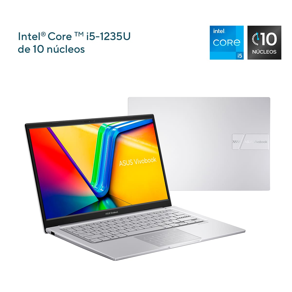 Laptop ASUS VivoBook X1404ZA-NK003W Ci5 1235U 8G 512G Plata image number null