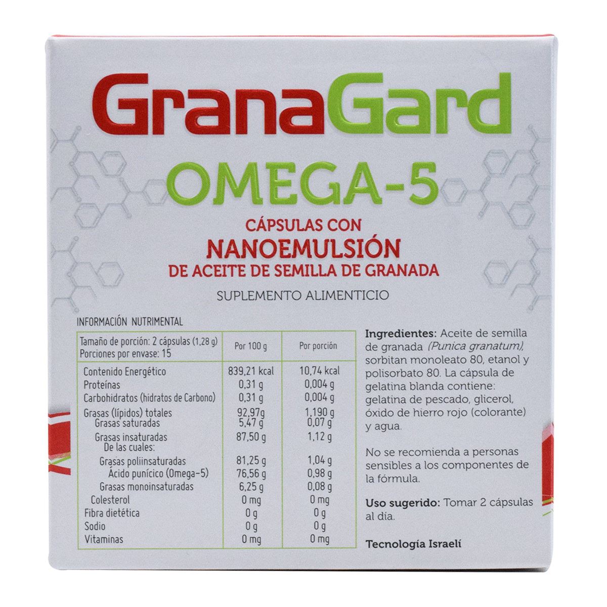 Granagard Omega-5 Sup Alim Cap30 image number null