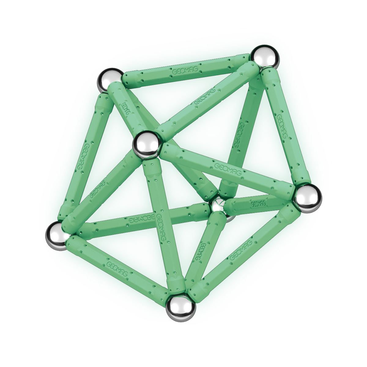 Set Aprendizaje STEM Edición Glow de Geomag 60 Piezas image number null