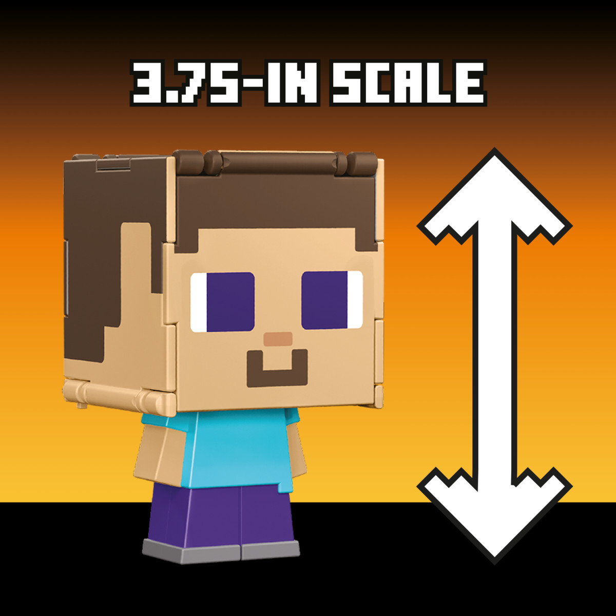 Figura de Acci&oacute;n Minecraft Vanilla Flippin' 3.75 &iexcl;Colecci&oacute;nalos todos!" image number null