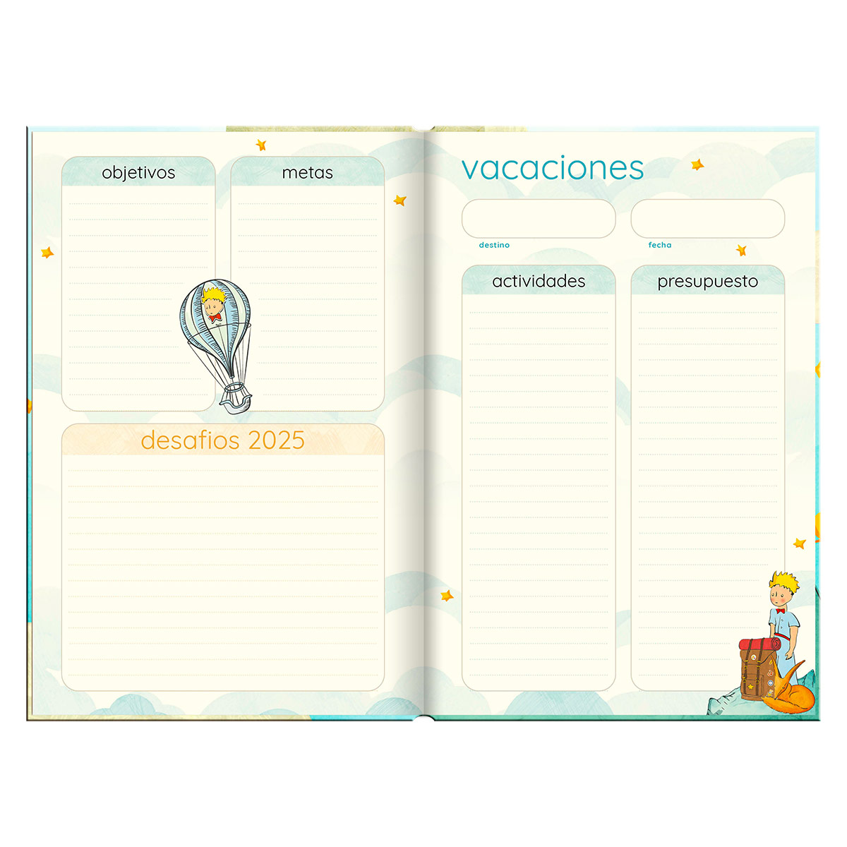 Agenda El Principio y la Flor A5 2025 Premium Paper image number null