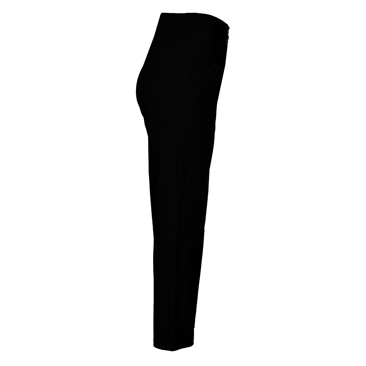 Pantal&oacute;n Recto Liso Philosophy Color Negro Talla Grande para Mujer image number null