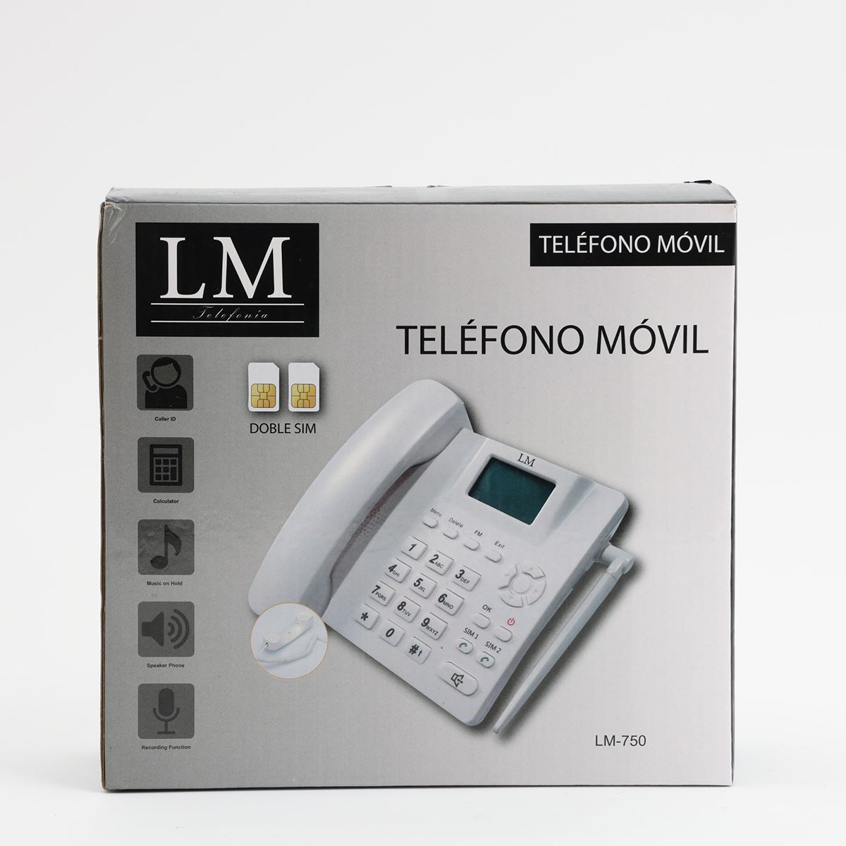 Teléfono Inalámbrico Móvil Chip LM-750 image number null