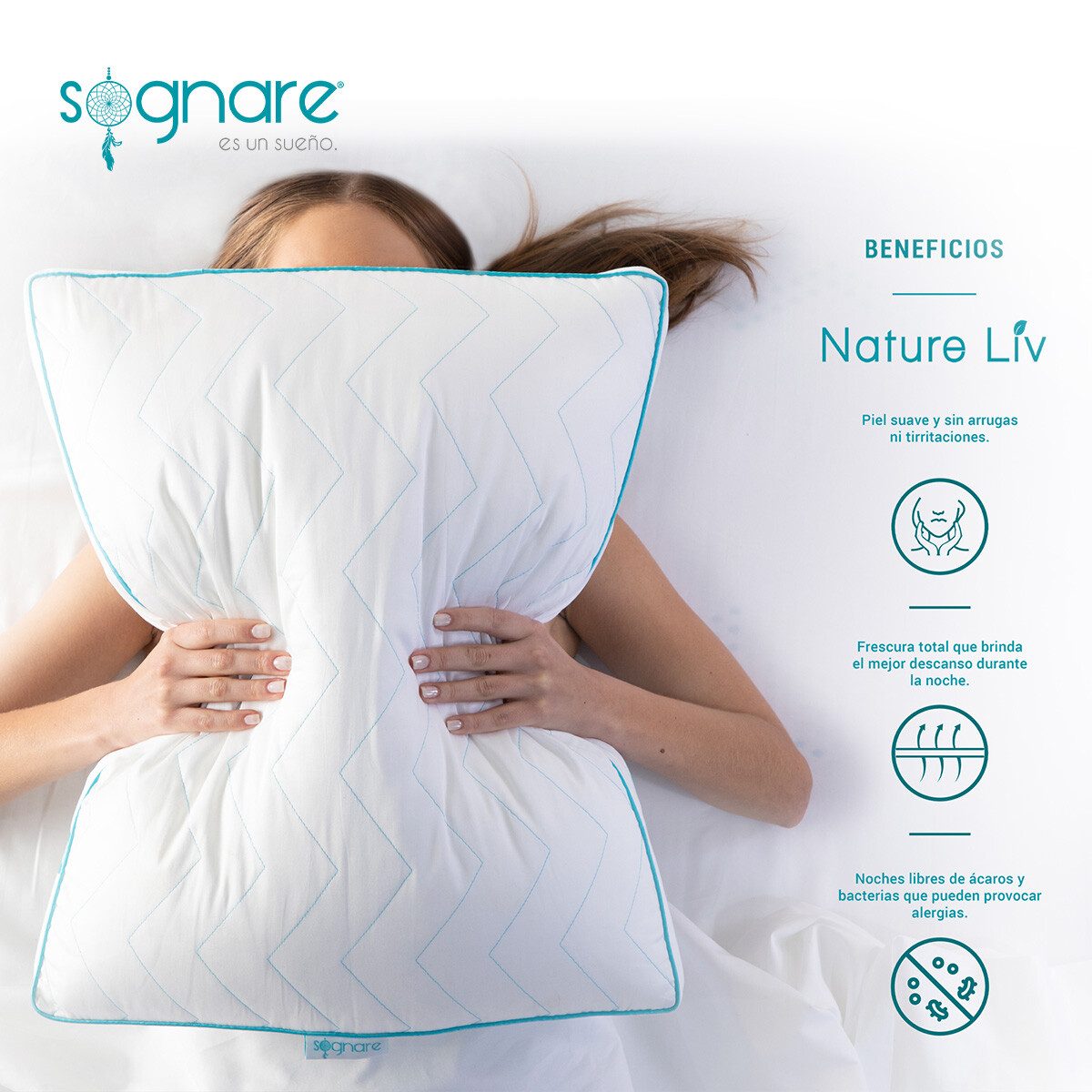 Almohada Biocalyptus Estándar Semi Firme image number null