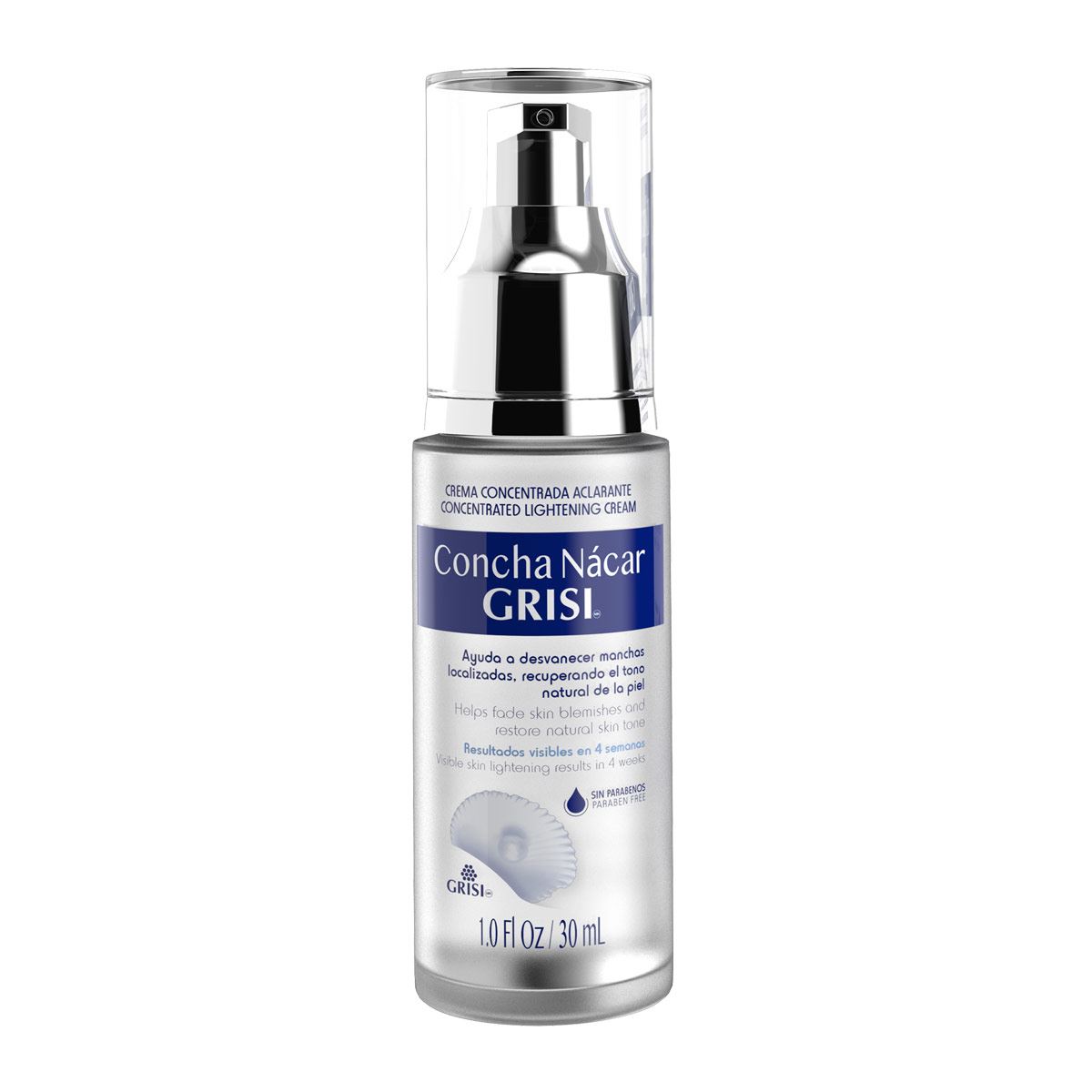 Concentrado Aclarante en Crema con Concha Nácar Grisi 30ml image number null