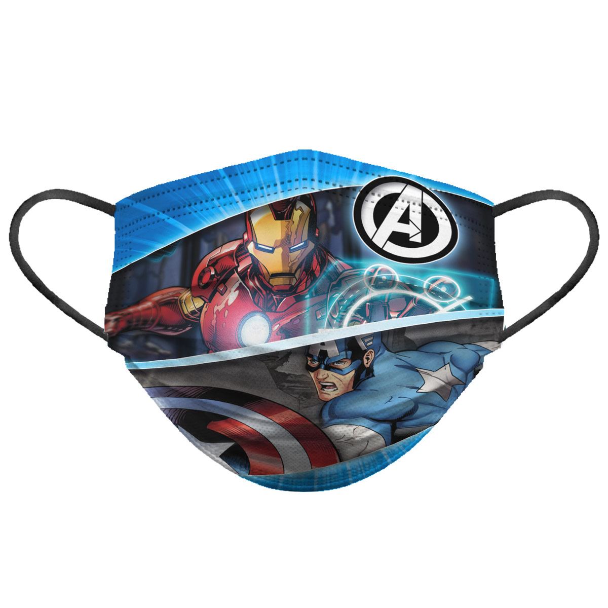 Cubreboca Biomsk Infantil Marvel  3 piezas image number null