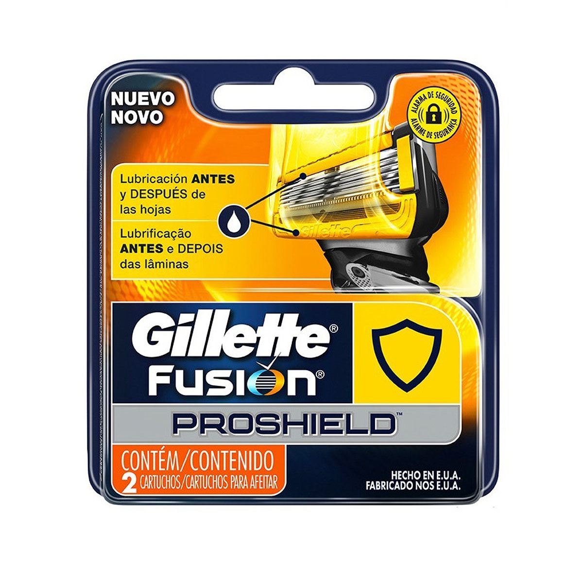 Cartucho Fusión Proshiel 2 pz Gillette image number null