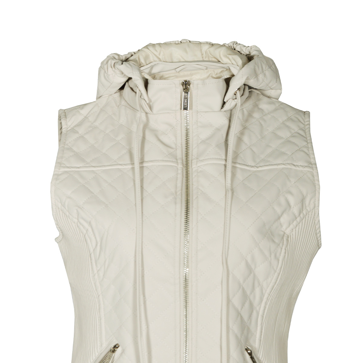 Chaleco Capitonado con Capucha Philosophy Talla Chica para Mujer image number null