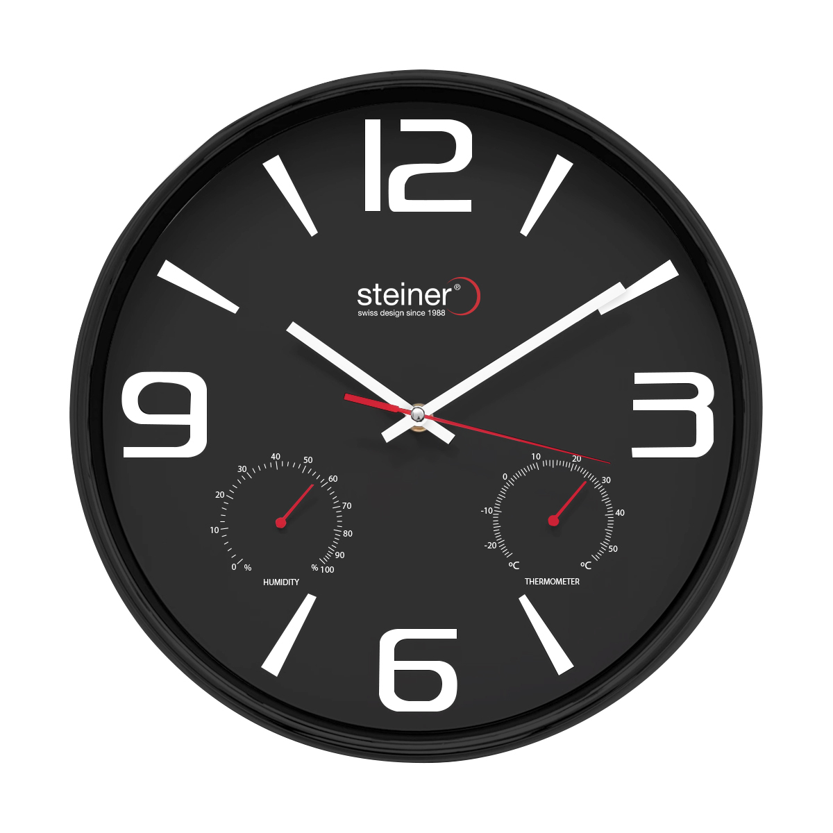 Reloj de Pared STWA24-6912BK Steiner image number null