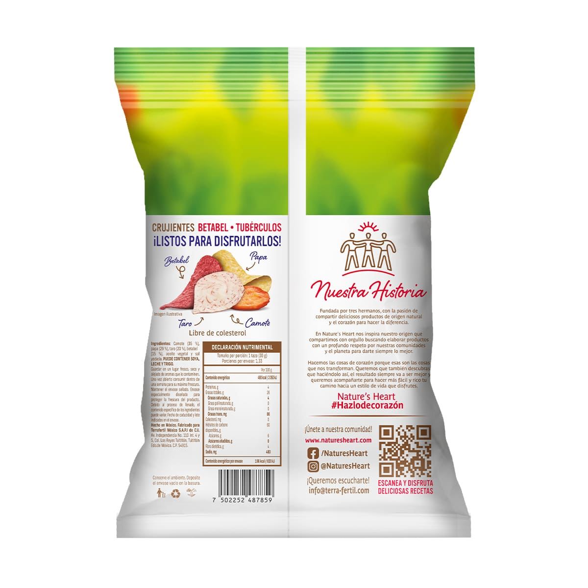 Veggi Chips Nature's Heart 40g image number null
