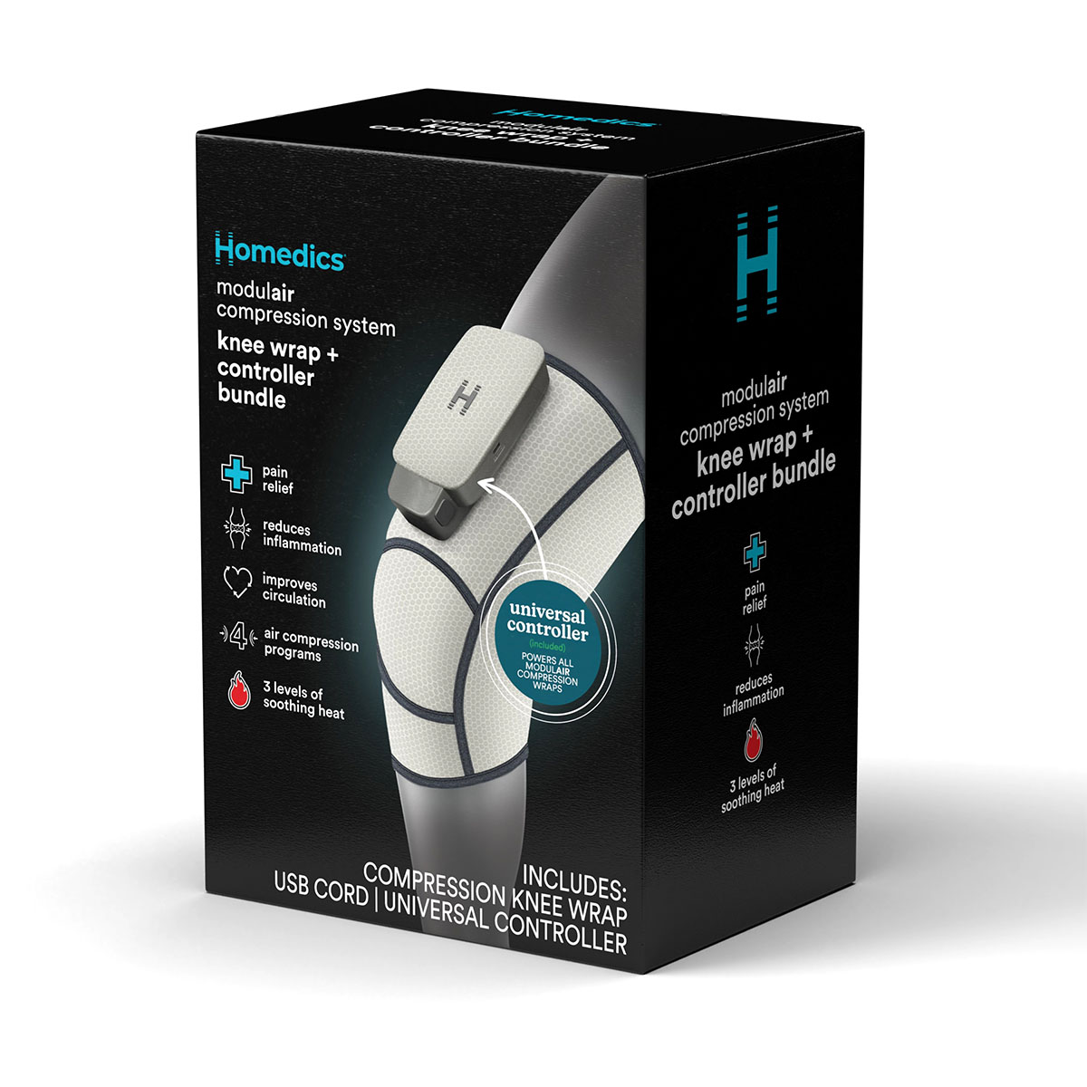 Combo Modulair De Comprensión Para Rodilla Homedics image number null