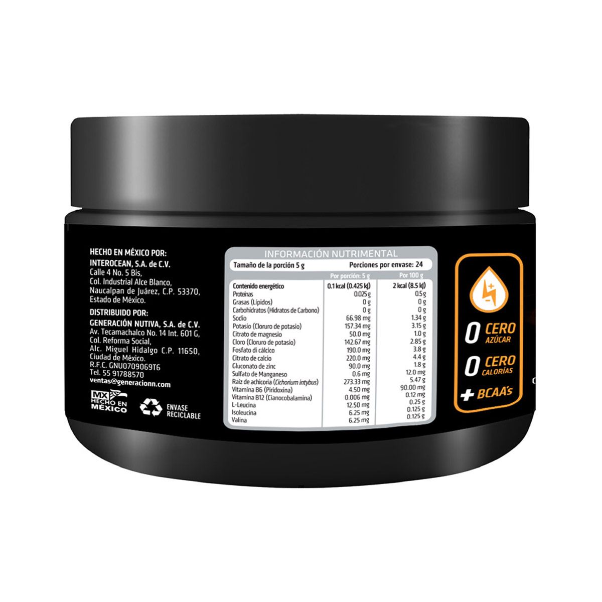 Electrolitos Naranja Healthaddiction 120gr image number null