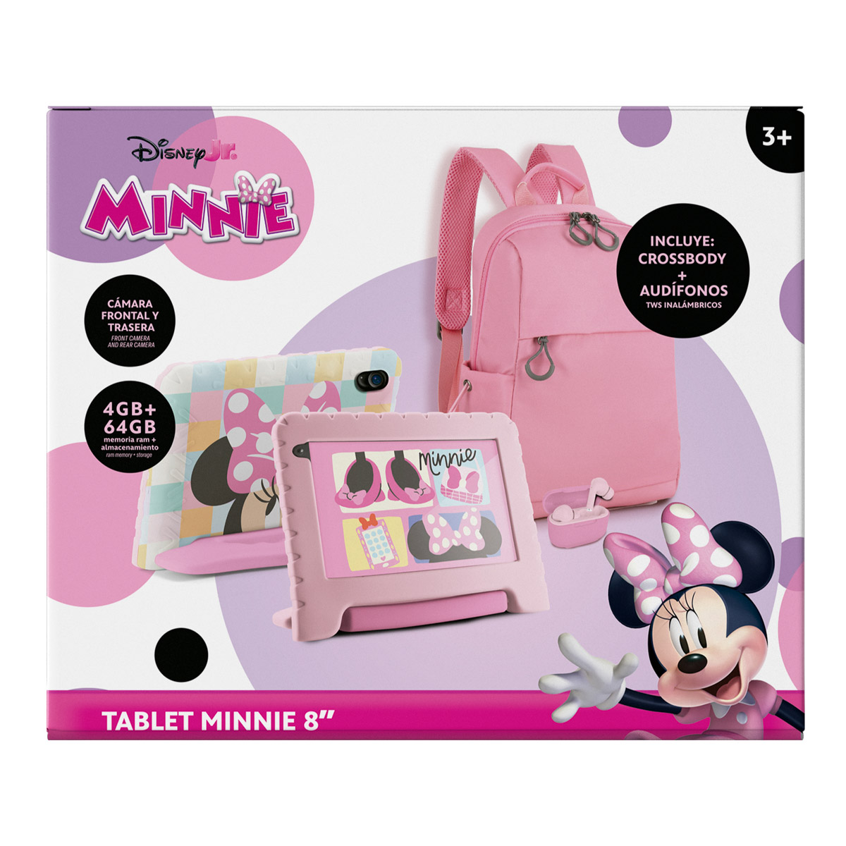 Tableta Combo Crossbody y Audífonos Minnie STF image number null