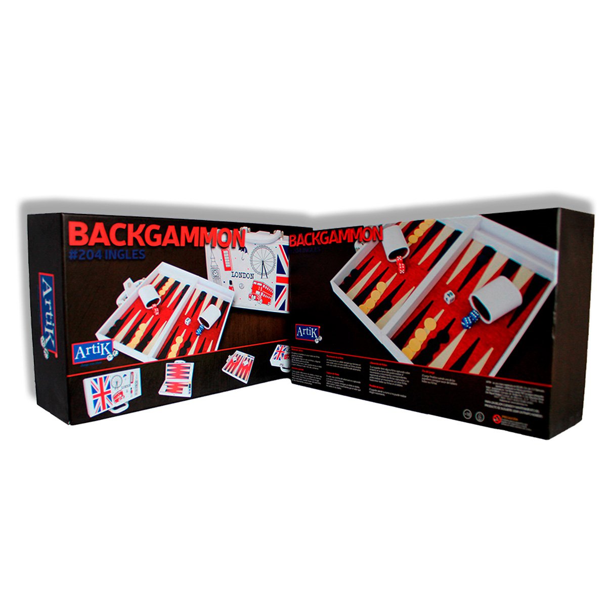 Backgammon Ingles Artik Ctn image number null