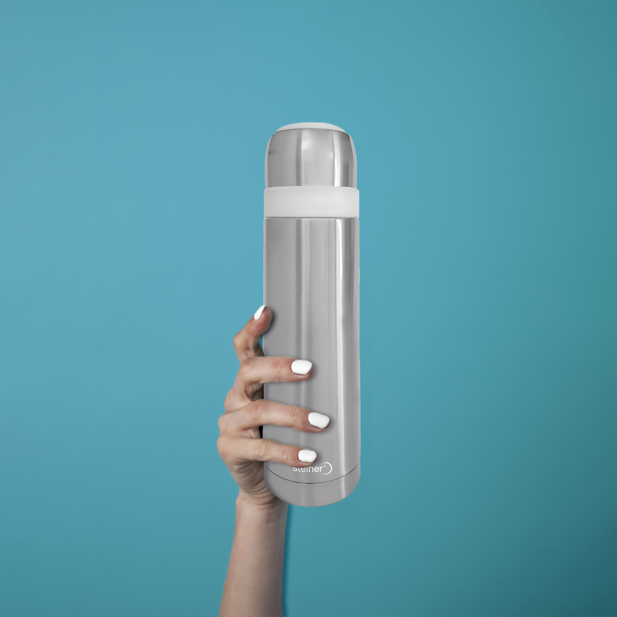 Termo 500 Ml Plata Steiner image number null