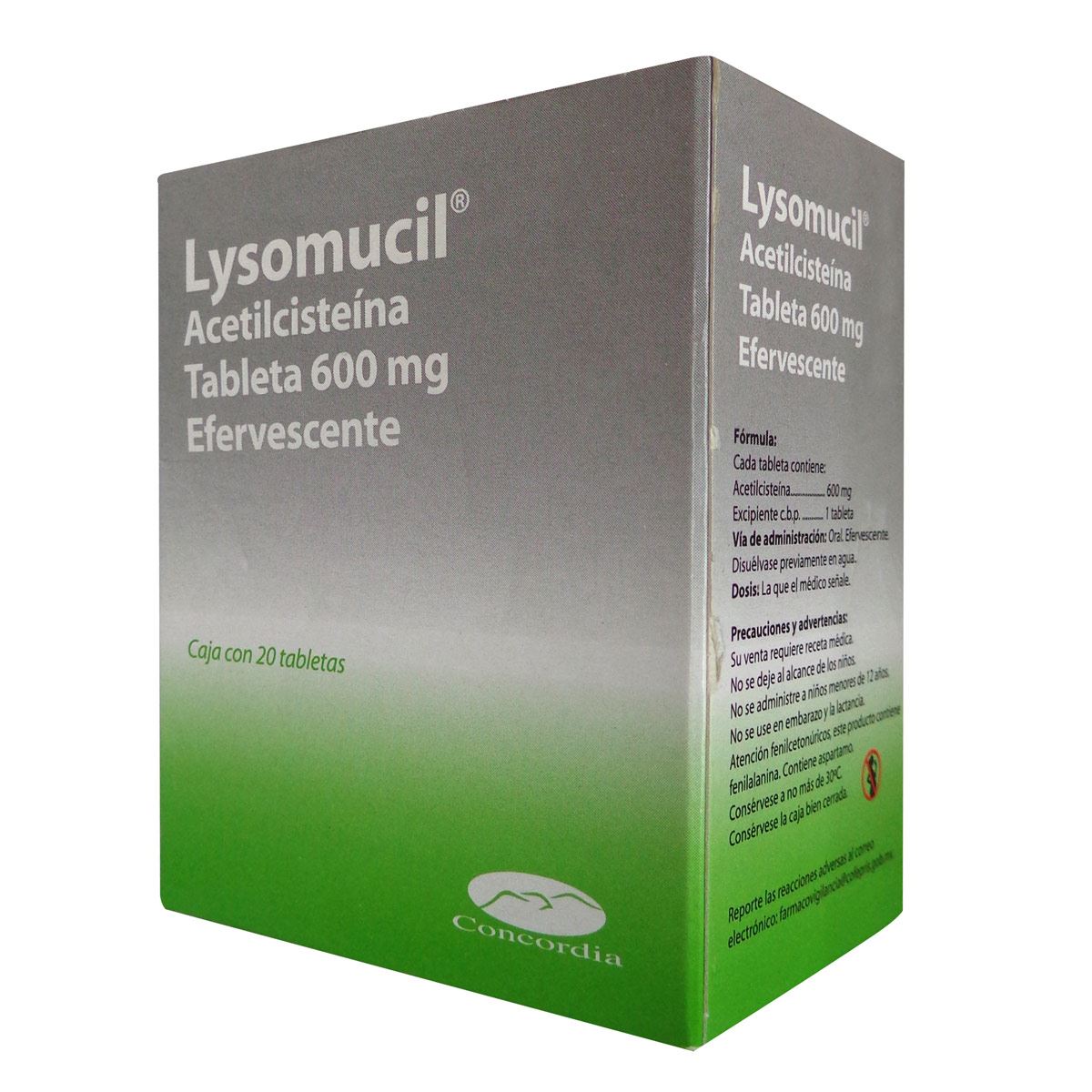 Lysomucil t 20 600mg efer image number null