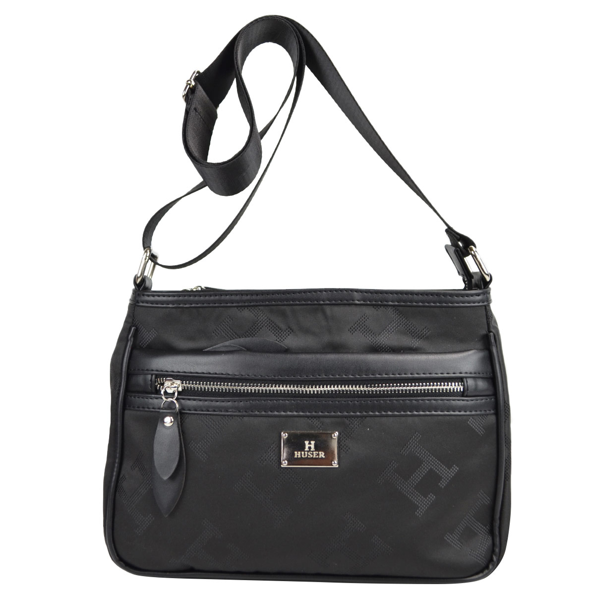 Bolsa Crossbody Huser Negro para Mujer image number null