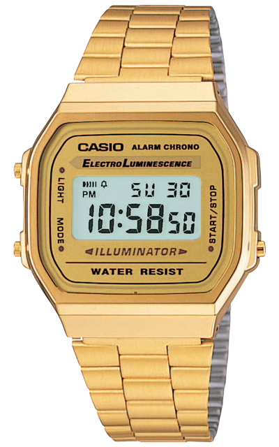 Reloj Casio A168WG-9VT Unisex Vintage Para Caballero image number null