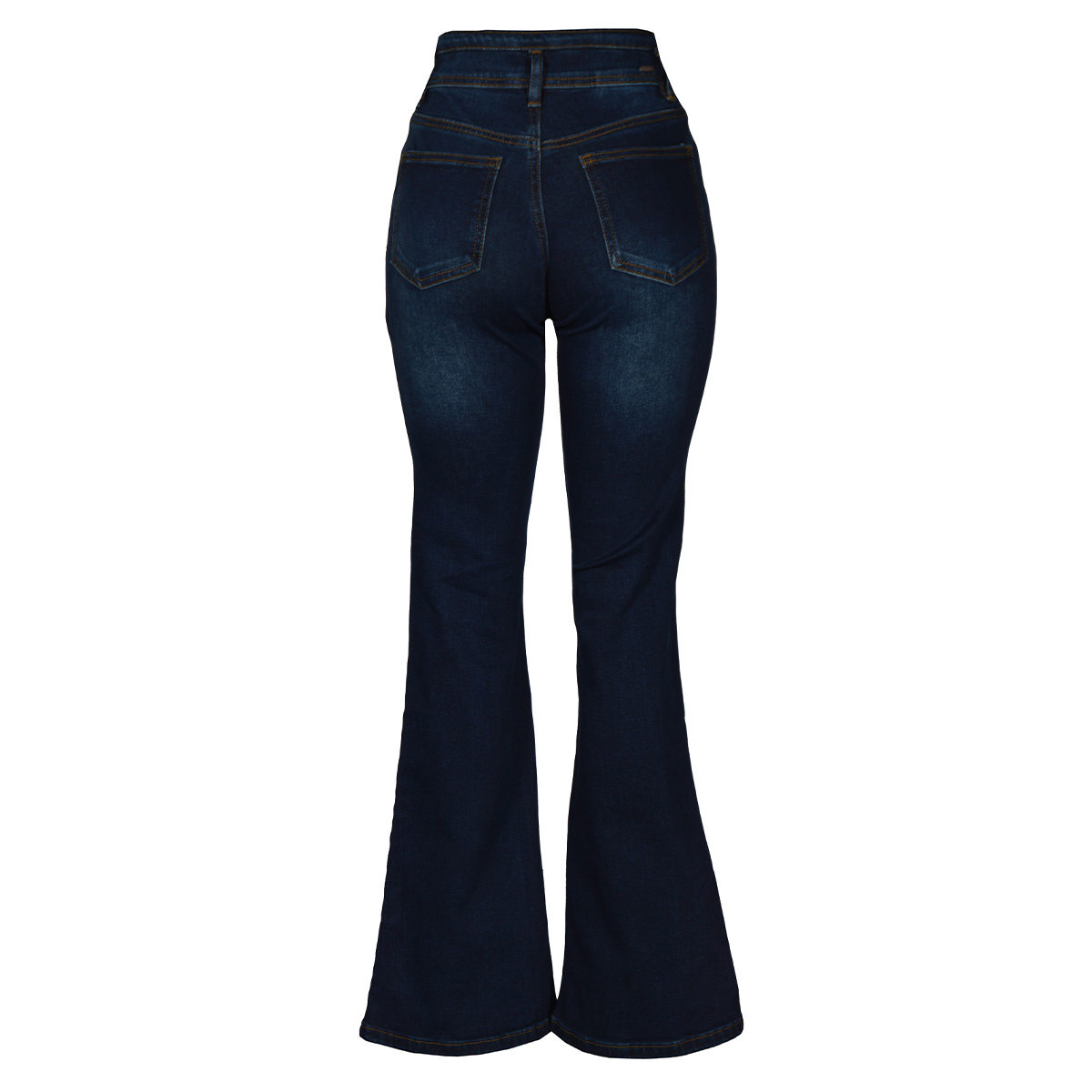 Jeans Acampanado Philosophy Color Azul Obscuro Talla 7 para Mujer image number null