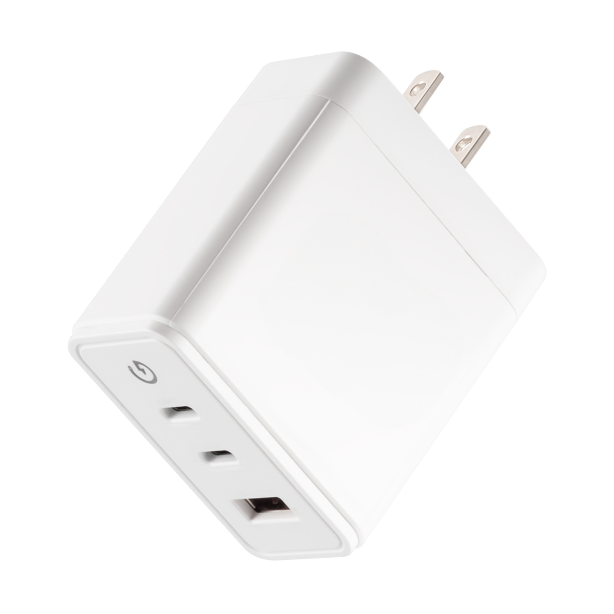 Cargador de Pared Mobo 65W 2 USB C 1 USB A Blanco Brisk image number null