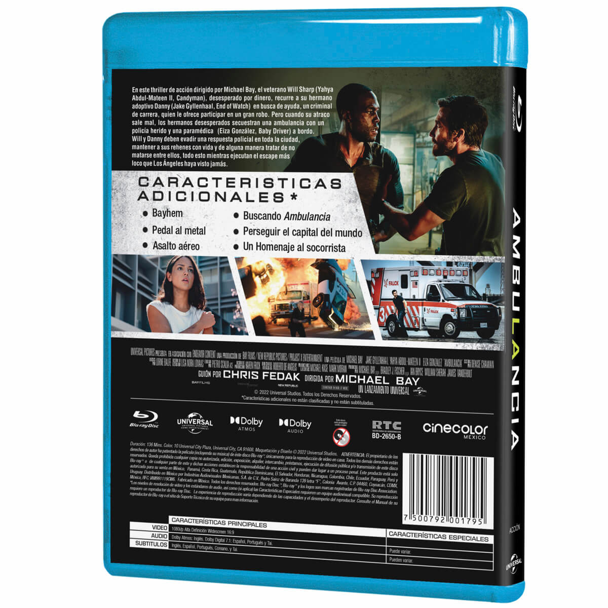 Blu-Ray Ambulancia image number null