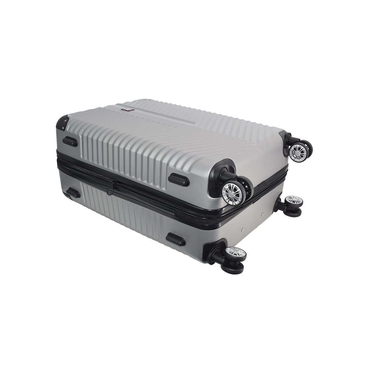 Maleta de Viaje con Llantas 28 Verbier2 Plata Royal Swiss" image number null
