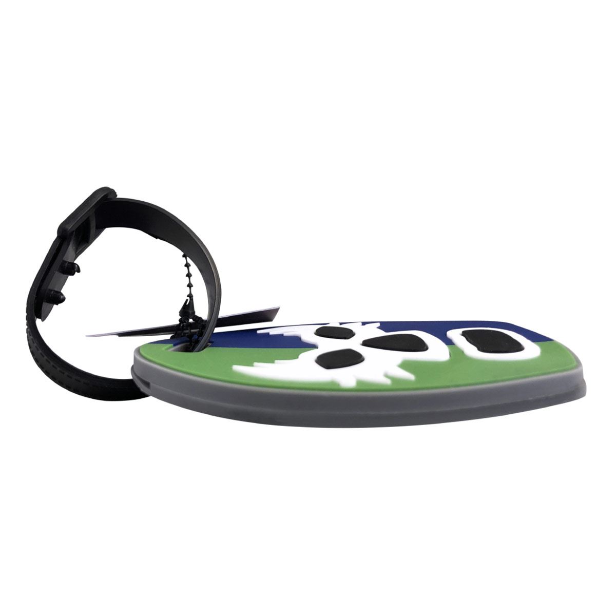 Identificador de maleta máscara verde azul By México image number null