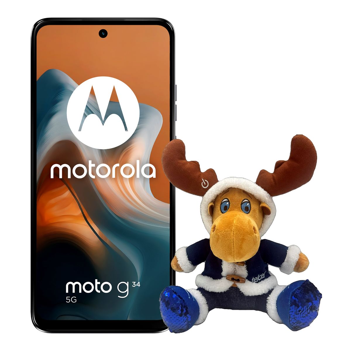 Motorola G34 5G 256GB Negro Telcel R8 + Renato image number null