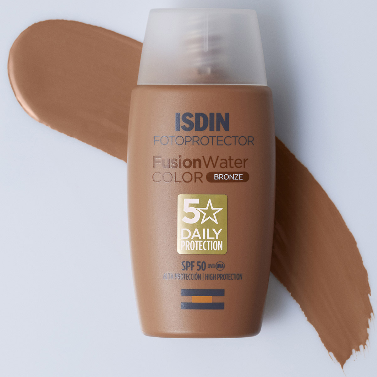 Isdin Fotoprotector Spf50 Fusion Water Color Bronze 50Ml image number null