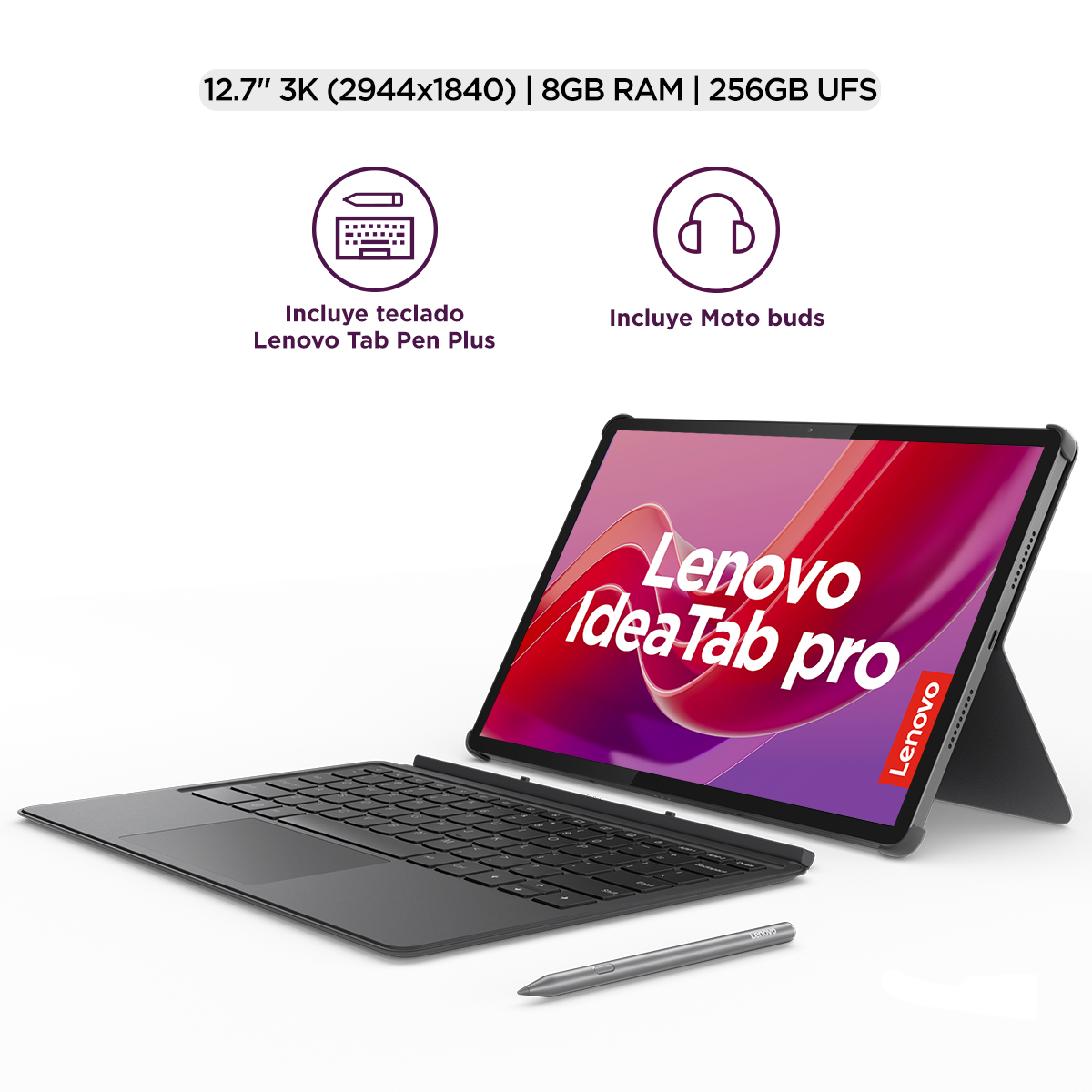Lenovo Tab Pro 12.7 8+256Gb Tec + Pen image number null