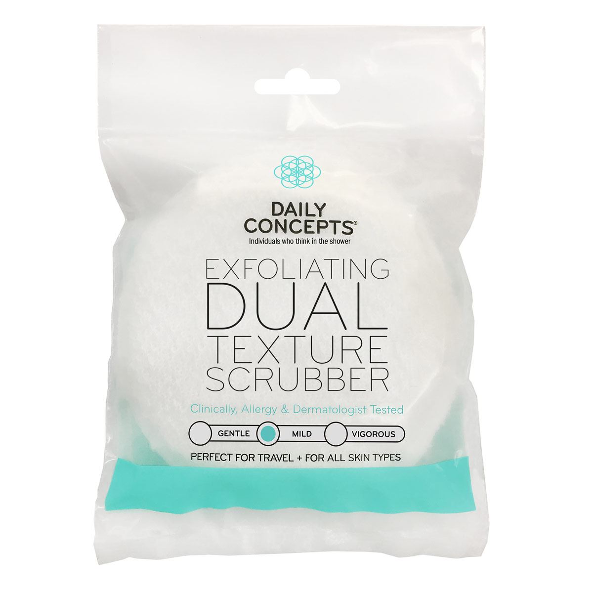 Esponja Exfoliante de Doble Textura Daily Concepts image number null