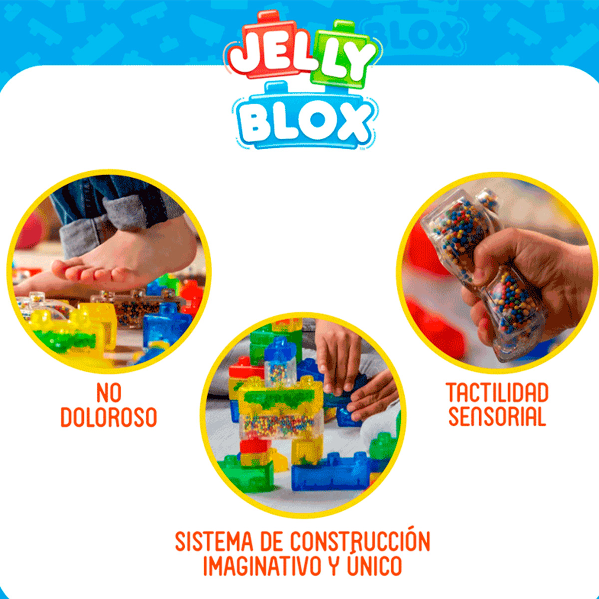 Set Bloques de Construcci&oacute;n Veh&iacute;culo Jelly Blox image number null