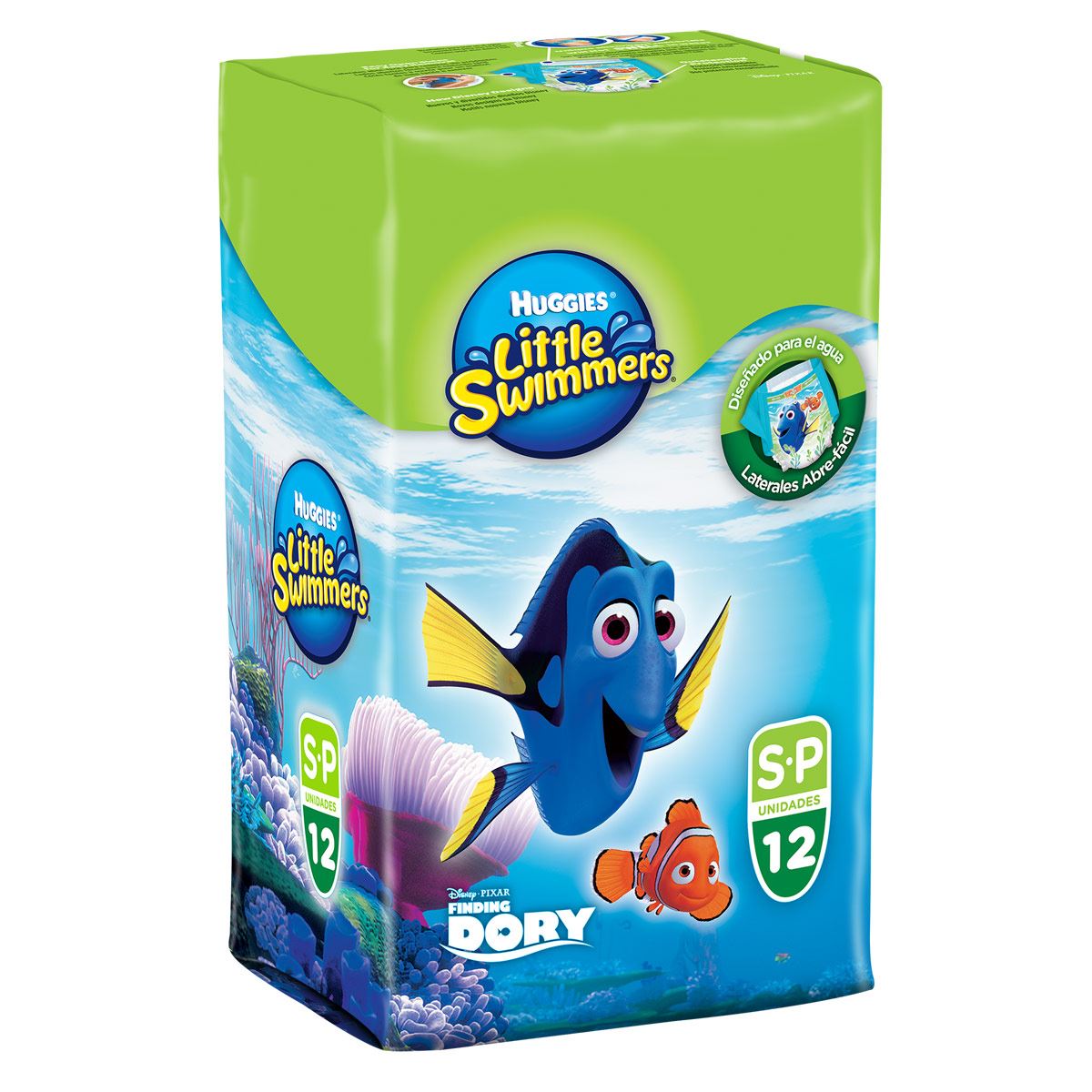 Pañal Huggies Little Swimmers Peq 12 pzs image number null