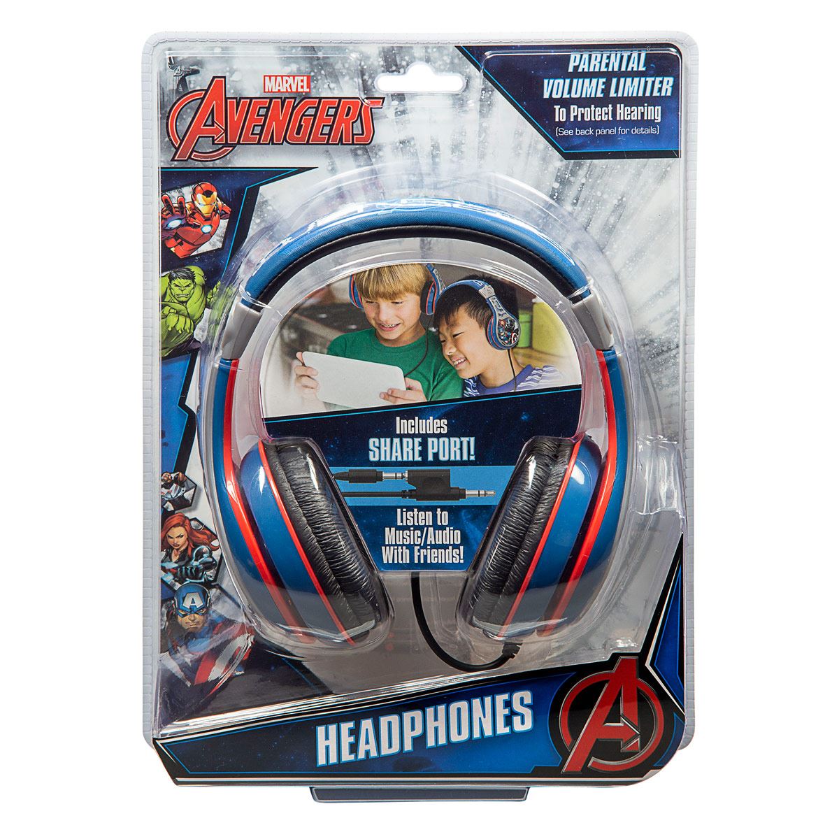 Audífonos Diadema Avengers Azul image number null