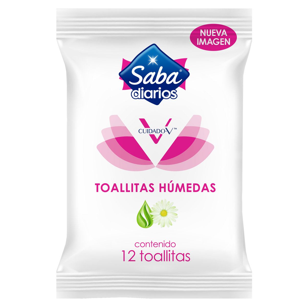 Toallitas Humedas Intima Saba 12 Piezas image number null