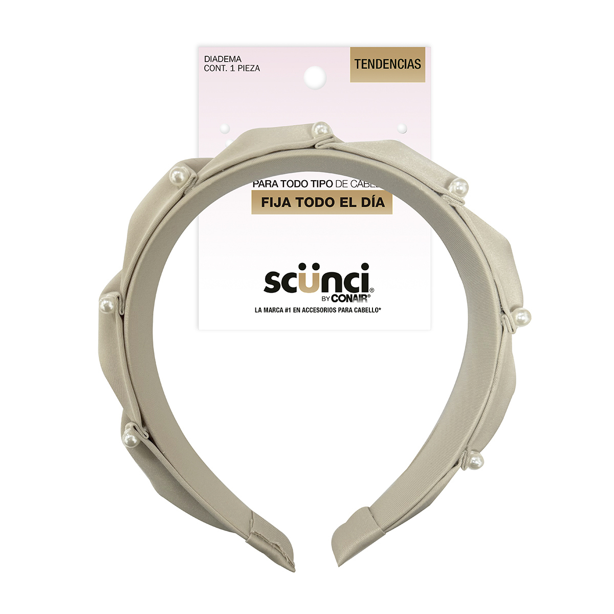 Conair Diadema con Perlas Scunci 1 Pieza image number null