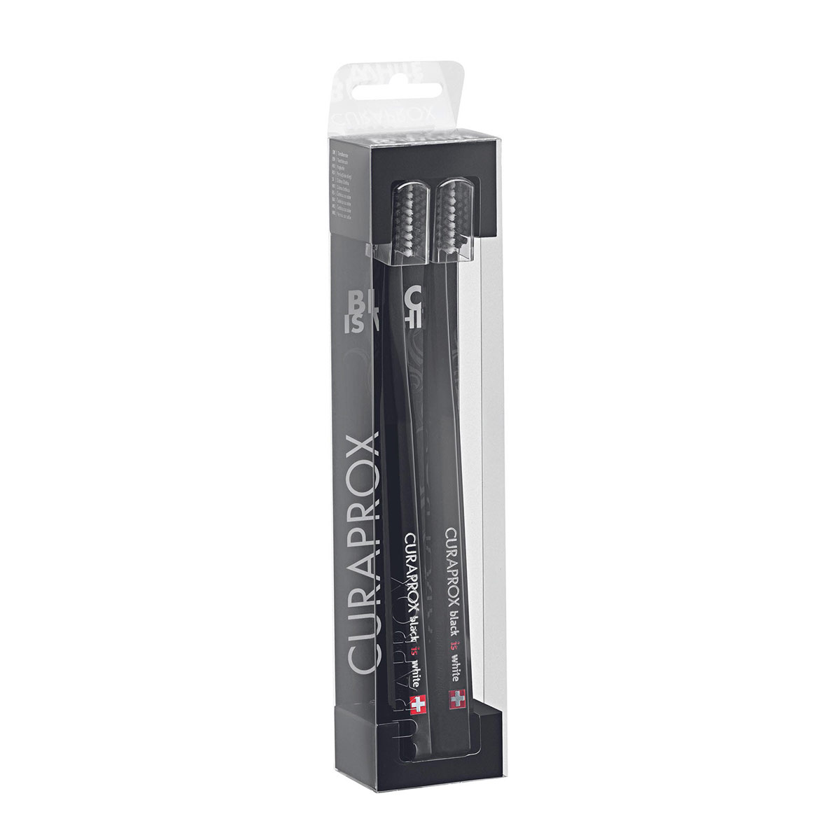 Pack de Cepillos Dentales Black is White 2 pzs Curaprox image number null